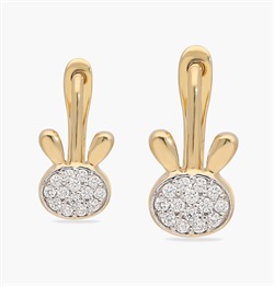 The Playful Rabbit Earring